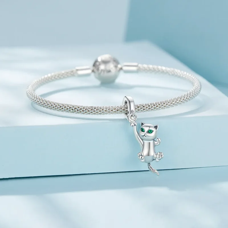 (bilde for) Pandora Style Cat Dingle - SCC2572 - Vis 4