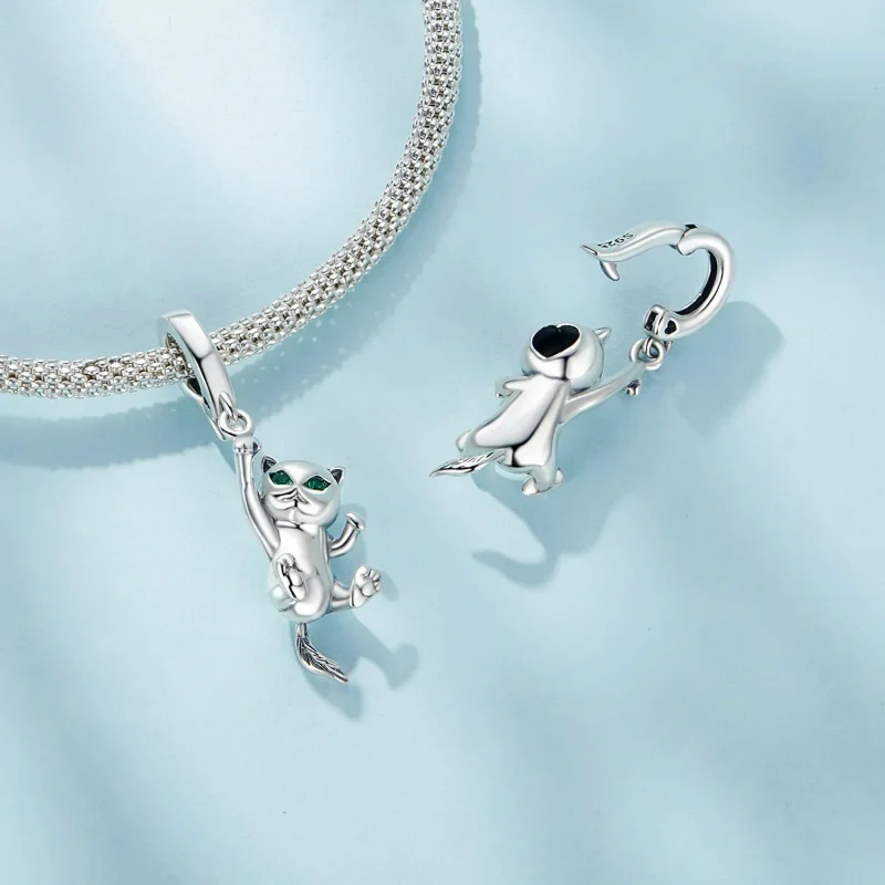 (bilde for) Pandora Style Cat Dingle - SCC2572 - Vis 5