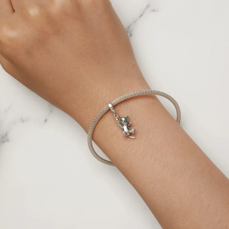 (bilde for) Pandora Style Cat Dingle - SCC2572 - Vis 7