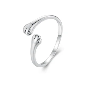 (bilde for) Pandora Style Cat Klem Ring - SCR961-E