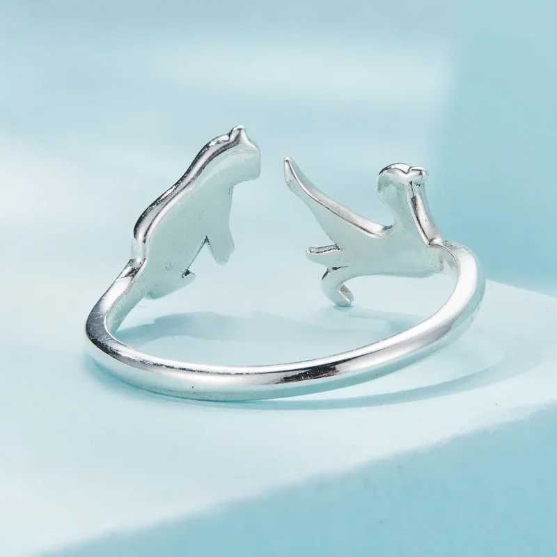 (bilde for) Pandora Style Cat Open Ring - SCR917 - Vis 4