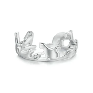 (bilde for) Pandora Style Cat Ring - SCR944-E