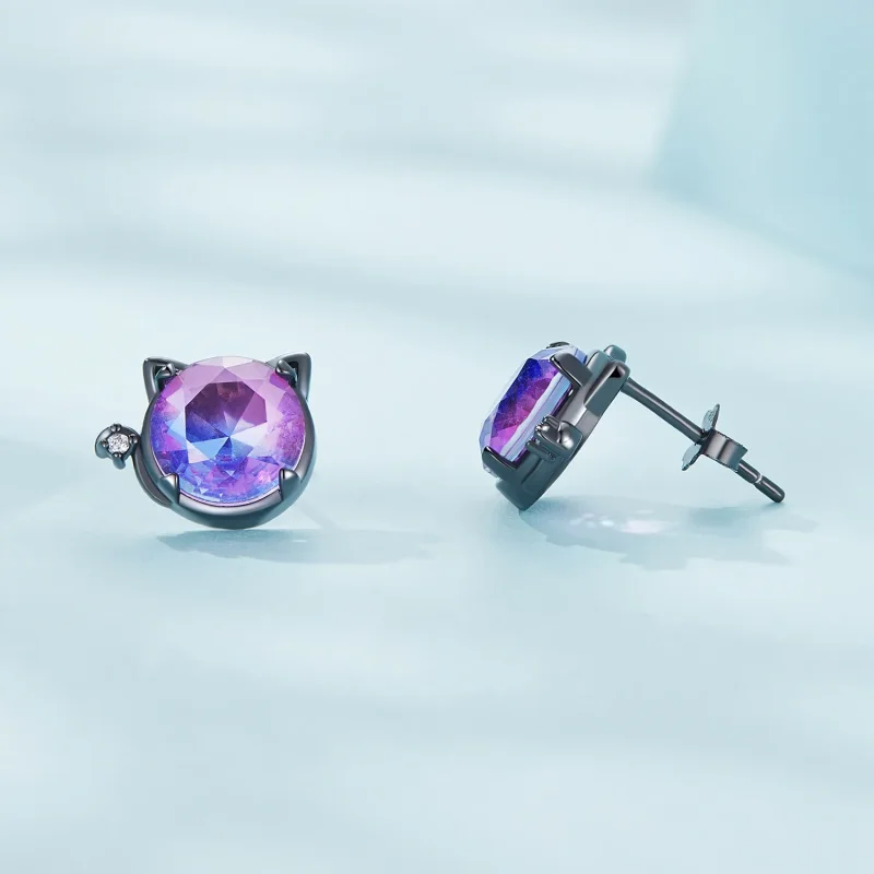 (bilde for) Pandora Style Cat Studs øredobber - SCE1568 - Vis 3