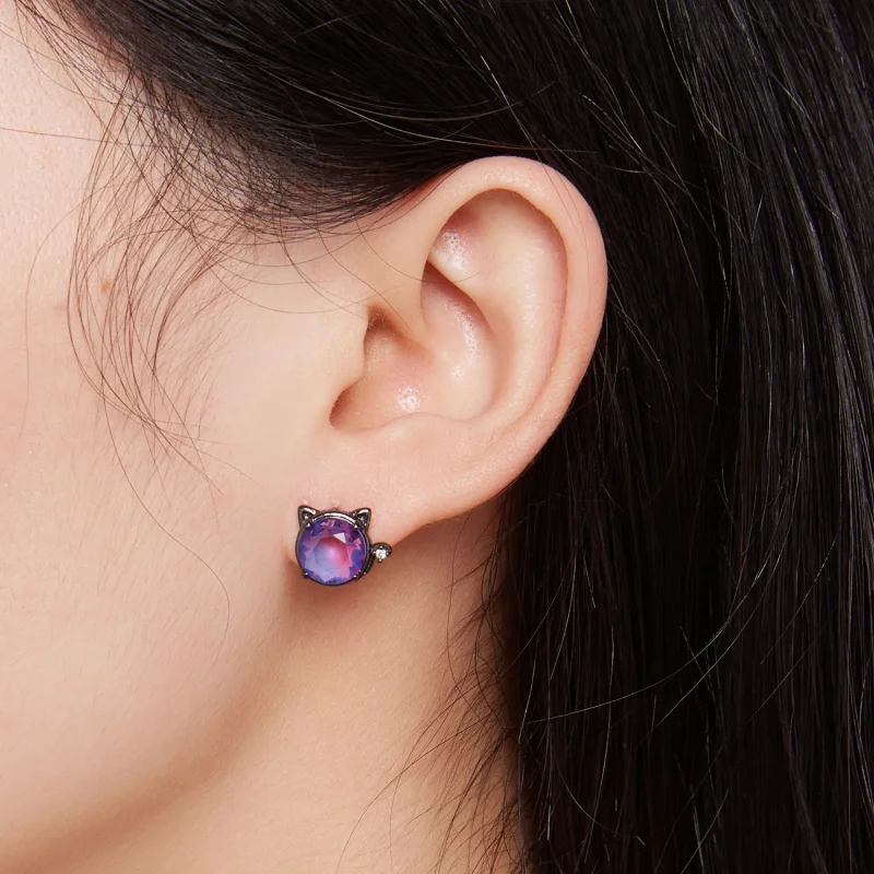 (bilde for) Pandora Style Cat Studs øredobber - SCE1568 - Vis 5
