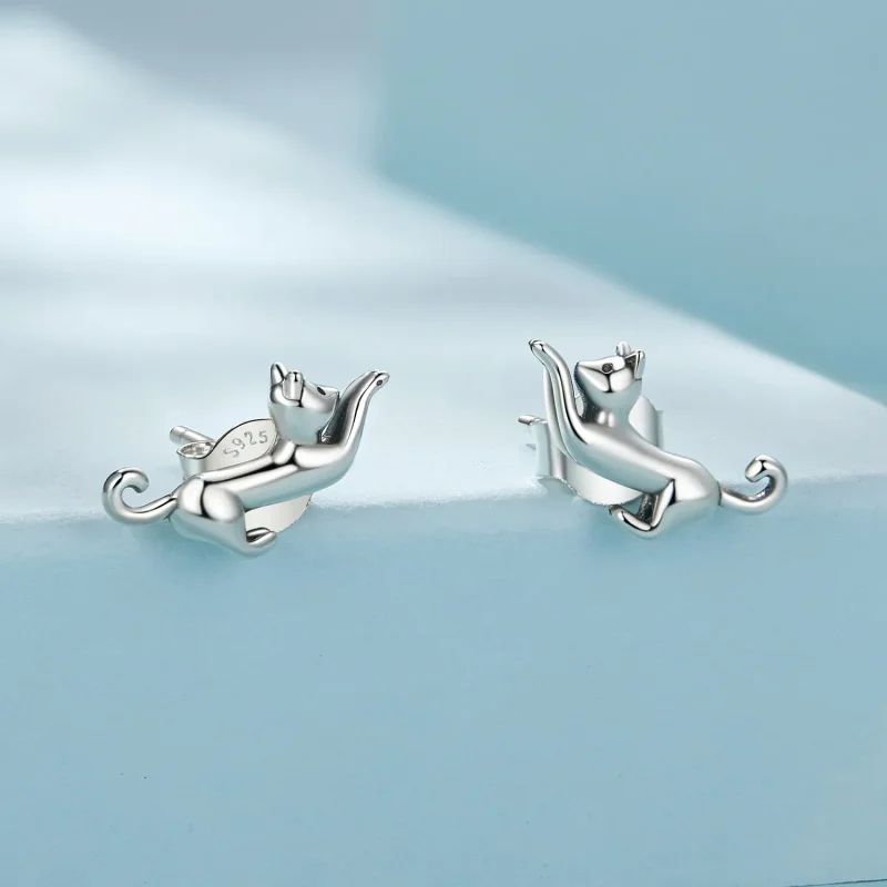 (bilde for) Pandora Style Cat Studs øredobber - SCE1630 - Vis 2