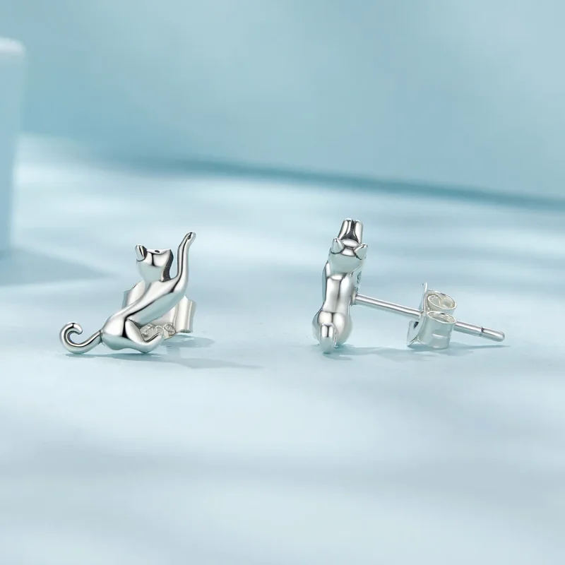 (bilde for) Pandora Style Cat Studs øredobber - SCE1630 - Vis 4