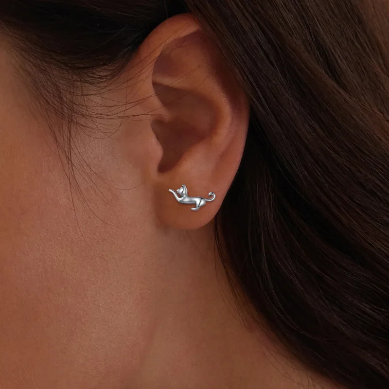 (bilde for) Pandora Style Cat Studs øredobber - SCE1630 - Vis 9