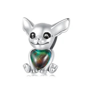 (bilde for) Pandora Style Chihuahua Charm - SCC2601