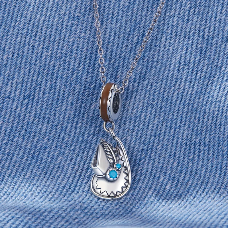 (bilde for) Pandora Style Cowboy Hat Dangle - SCC2565 - Vis 2