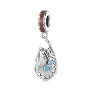 (bilde for) Pandora Style Cowboy Hat Dangle - SCC2565