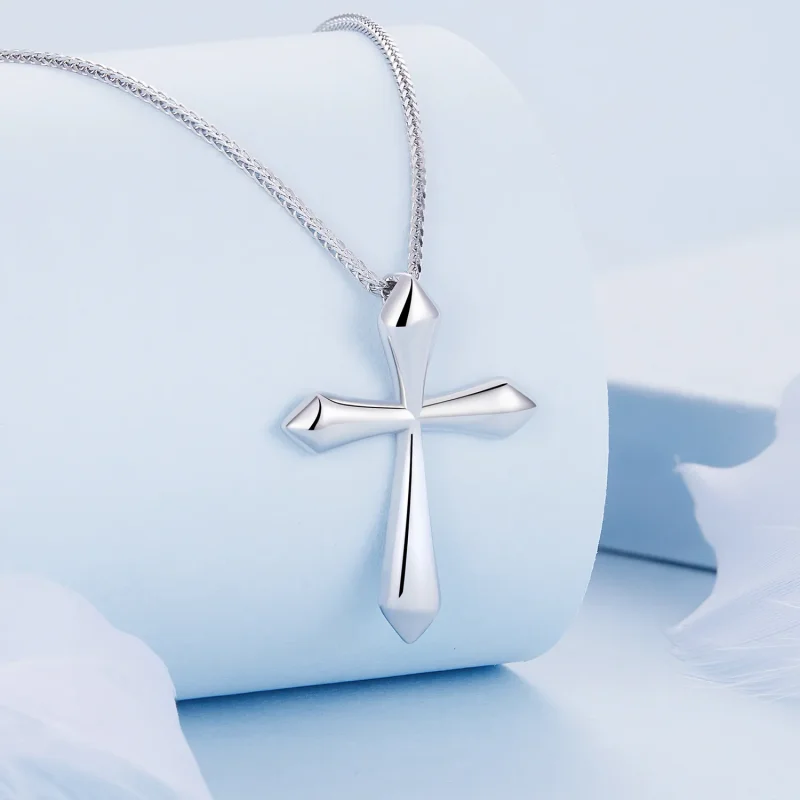 (bilde for) Pandora Style Cross Chopin Halskjede - BSN304 - Vis 2