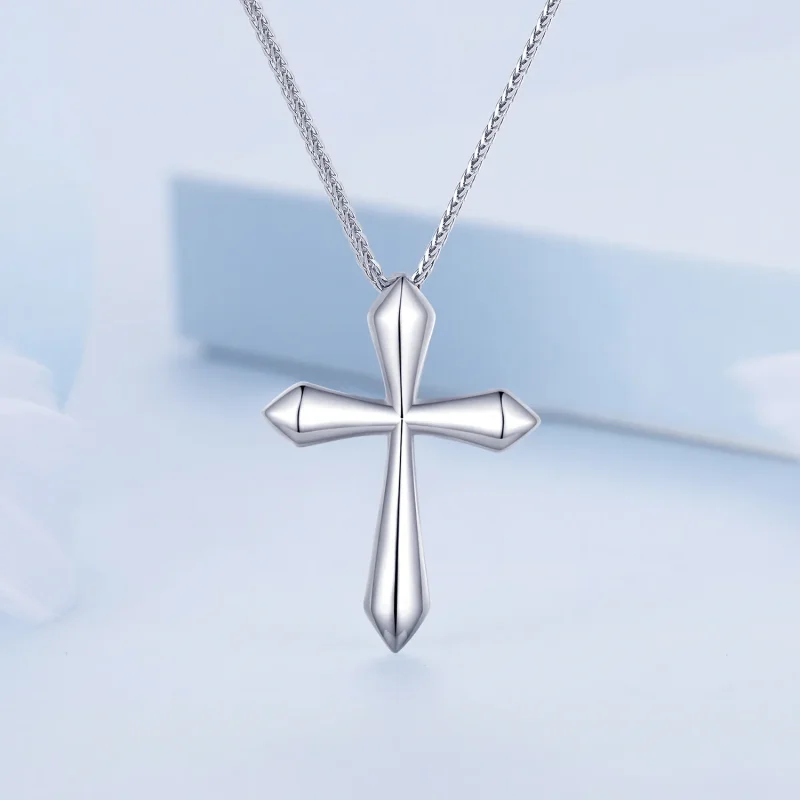 (bilde for) Pandora Style Cross Chopin Halskjede - BSN304 - Vis 3