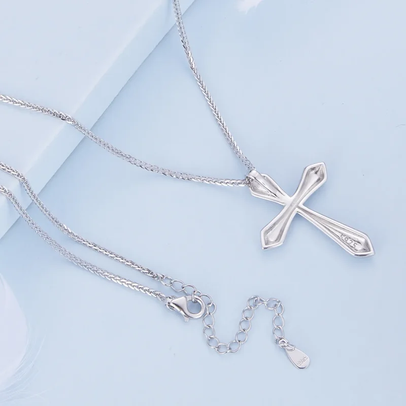 (bilde for) Pandora Style Cross Chopin Halskjede - BSN304 - Vis 4