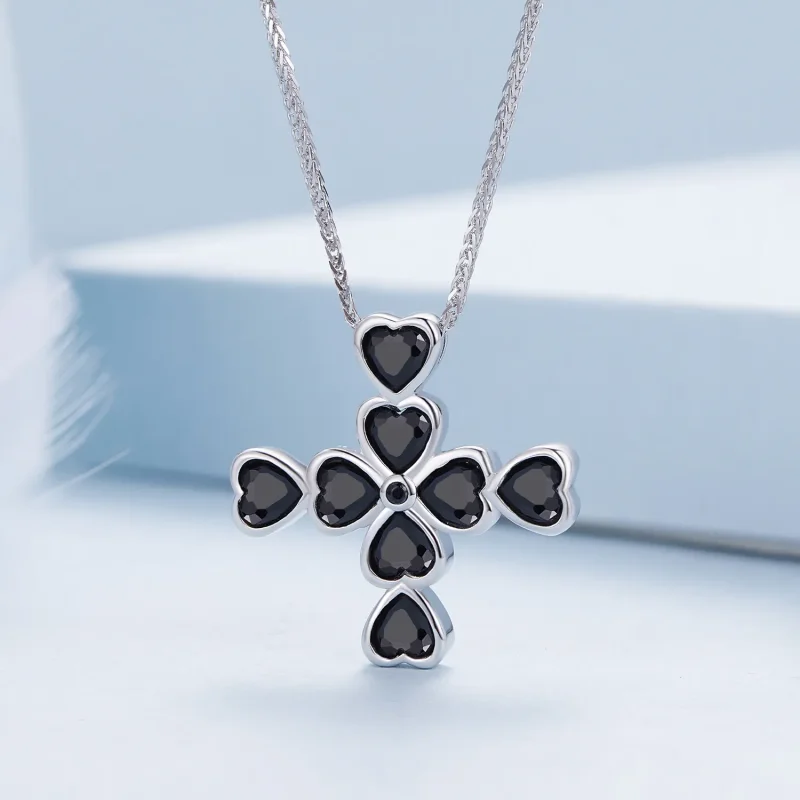 (bilde for) Pandora Style Cross Halskjede - BSN335 - Vis 3