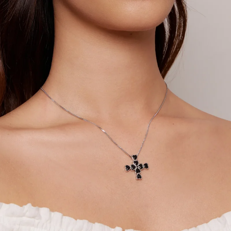 (bilde for) Pandora Style Cross Halskjede - BSN335 - Vis 6