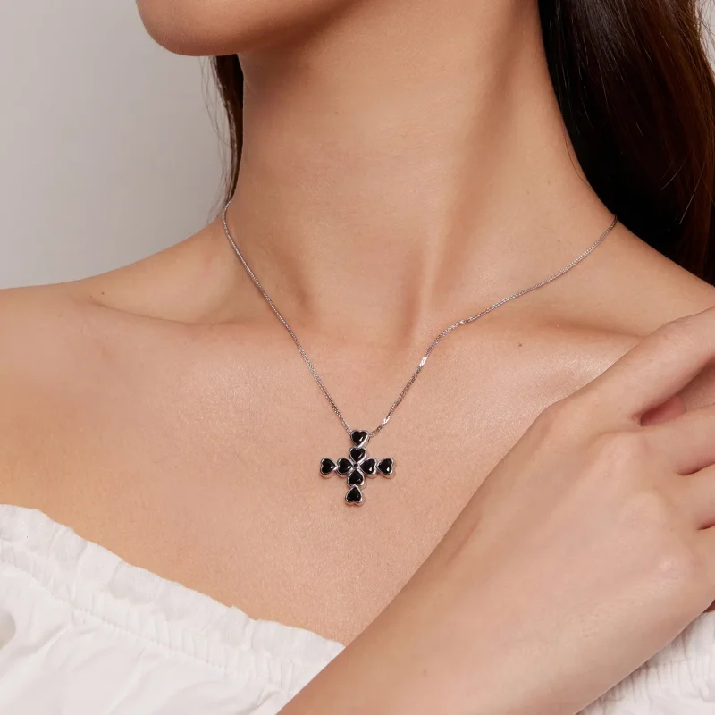 (bilde for) Pandora Style Cross Halskjede - BSN335 - Vis 8