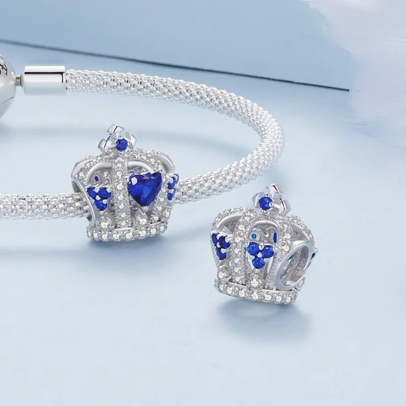 (bilde for) Pandora Style Crown Charm - BSC835 - Vis 4