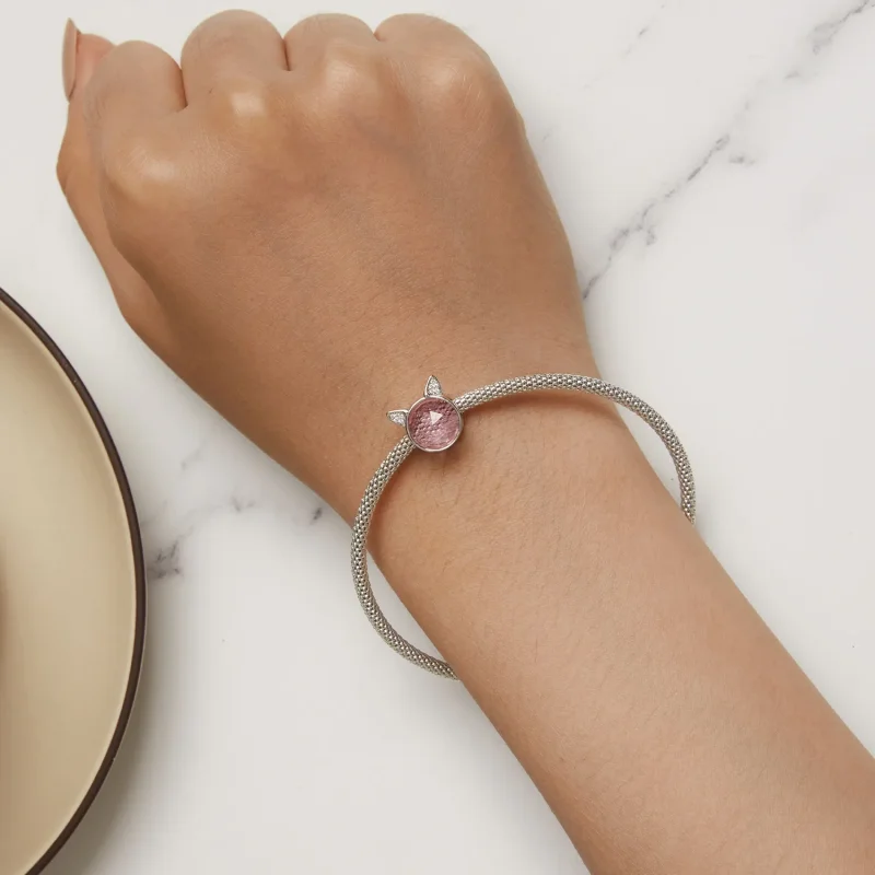 (bilde for) Pandora Style Cute Cat Charm - SCC2579 - Vis 6