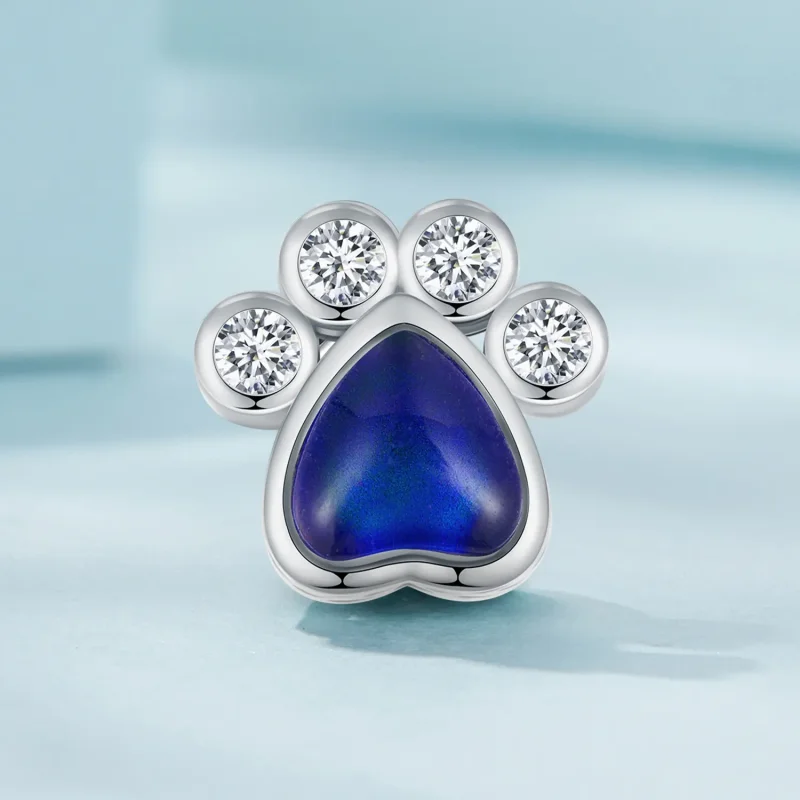 (bilde for) Pandora Style Cute Pet Mood Stone Charm - SCC2582 - Vis 2