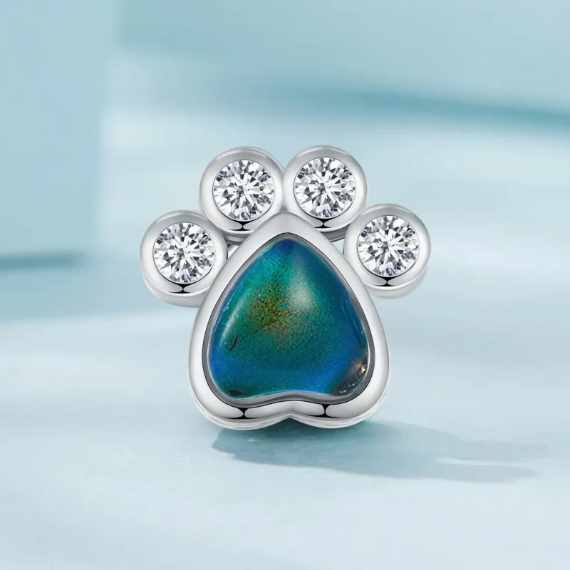 (bilde for) Pandora Style Cute Pet Mood Stone Charm - SCC2582 - Vis 3