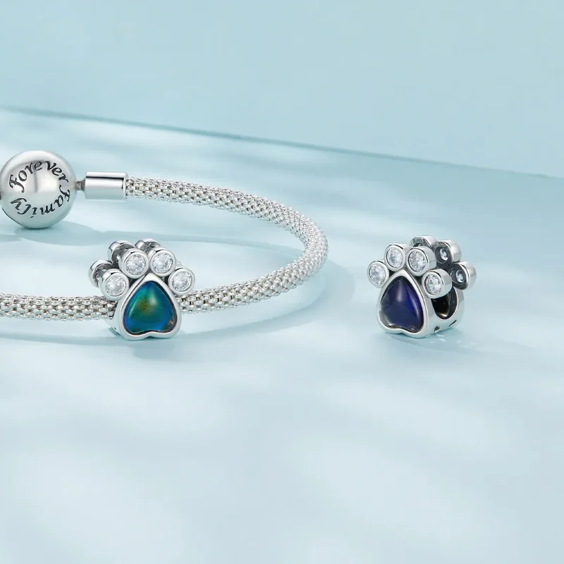 (bilde for) Pandora Style Cute Pet Mood Stone Charm - SCC2582 - Vis 5