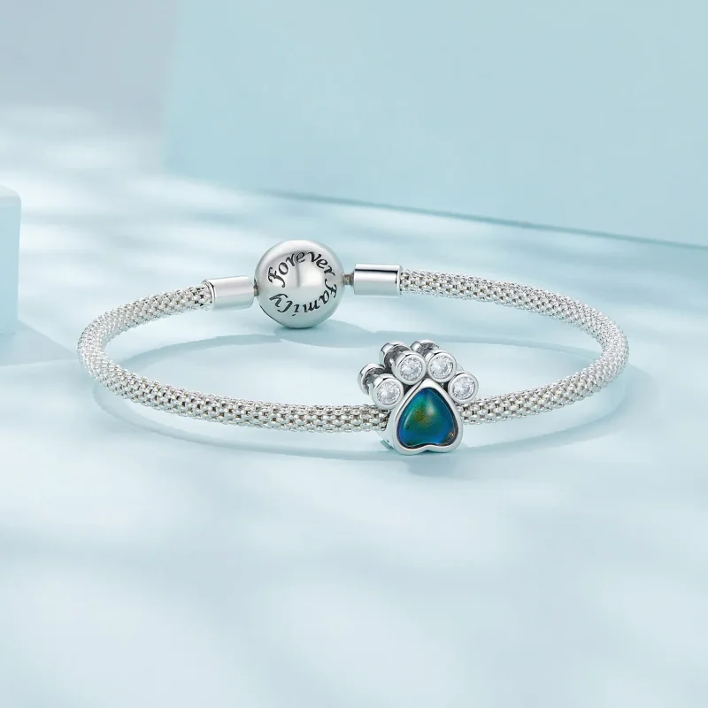 (bilde for) Pandora Style Cute Pet Mood Stone Charm - SCC2582 - Vis 6