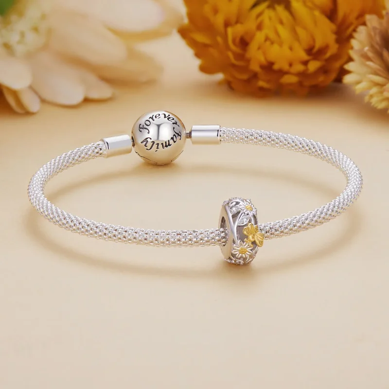 (bilde for) Pandora Style Daisy Bee silikonavstandsstykke - BSC819 - Vis 5