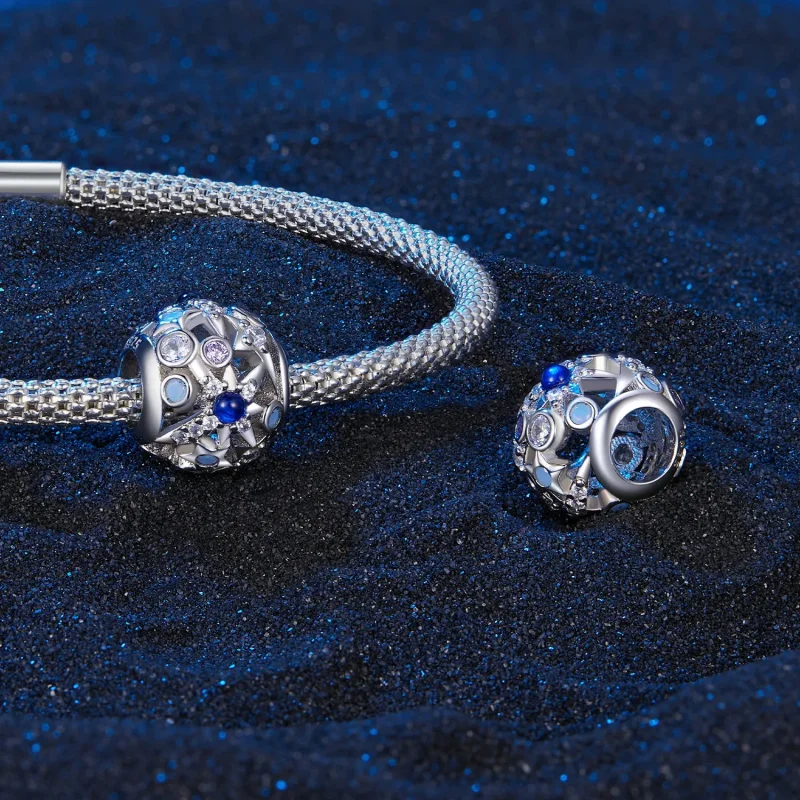 (bilde for) Pandora Style Day and Night Stars Charm - SCC2554 - Vis 4