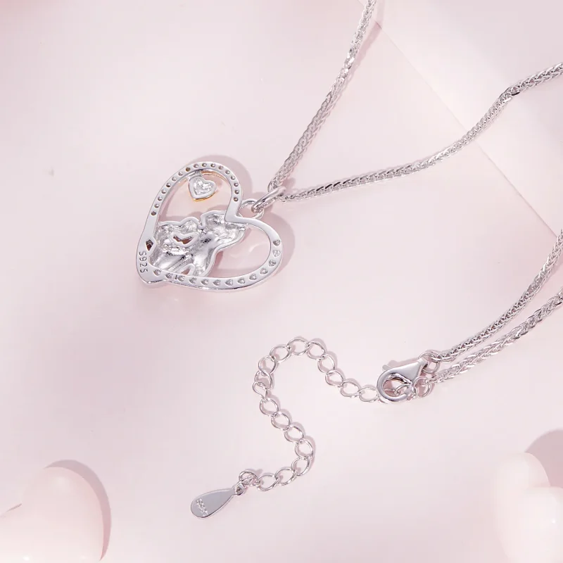 (bilde for) Pandora Style Deep Love Between Mother and Son Halskjede - SCN498 - Vis 4