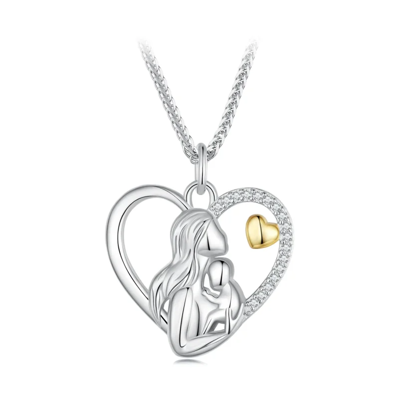 (bilde for) Pandora Style Deep Love Between Mother and Son Halskjede - SCN498 - Vis 9