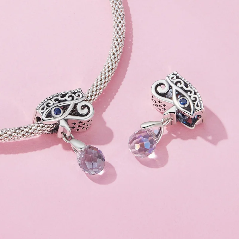 (bilde for) Pandora Style Devil Eye Charm - SCC2629 - Vis 4