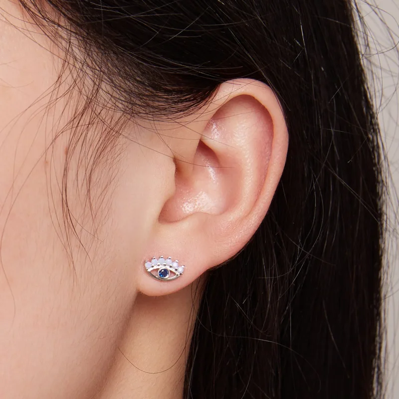 (bilde for) Pandora Style Devil Eyes Two-Wear Studs øredobber - SCE1581 - Vis 5