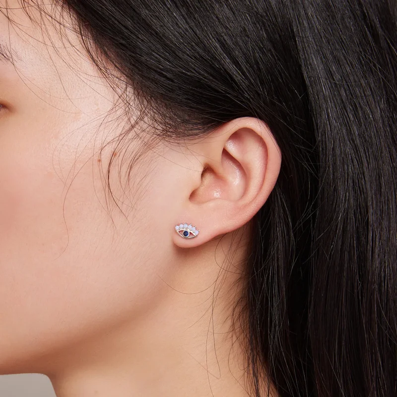 (bilde for) Pandora Style Devil Eyes Two-Wear Studs øredobber - SCE1581 - Vis 6
