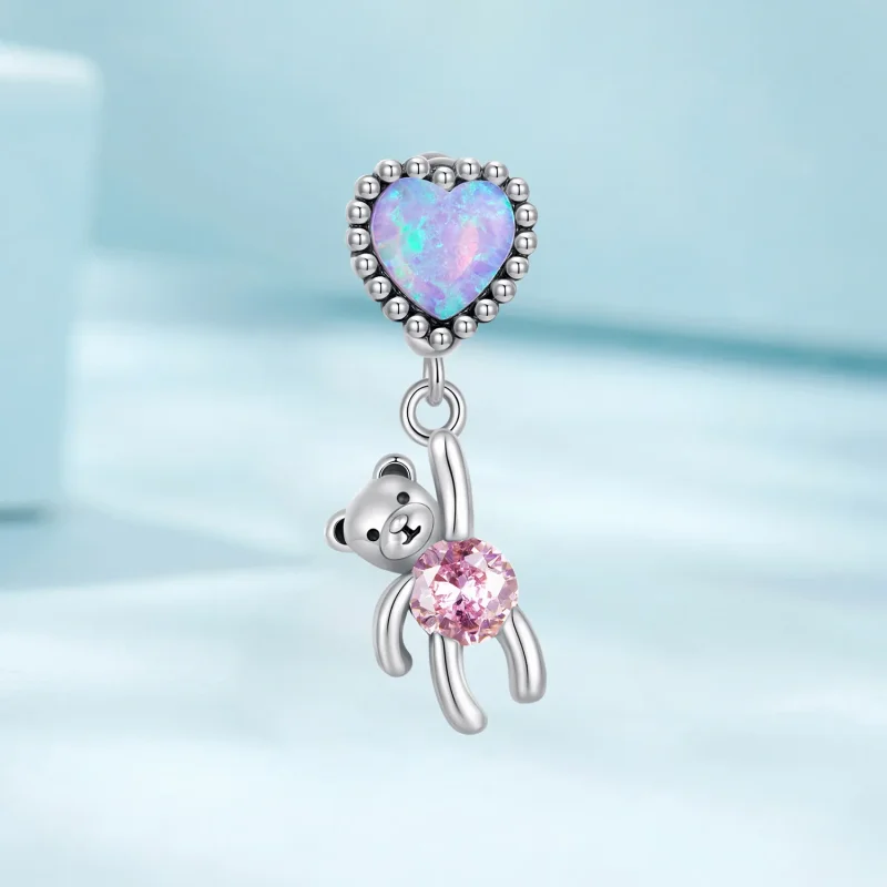 (bilde for) Pandora Style Dingle Bear - SCC2591 - Vis 2