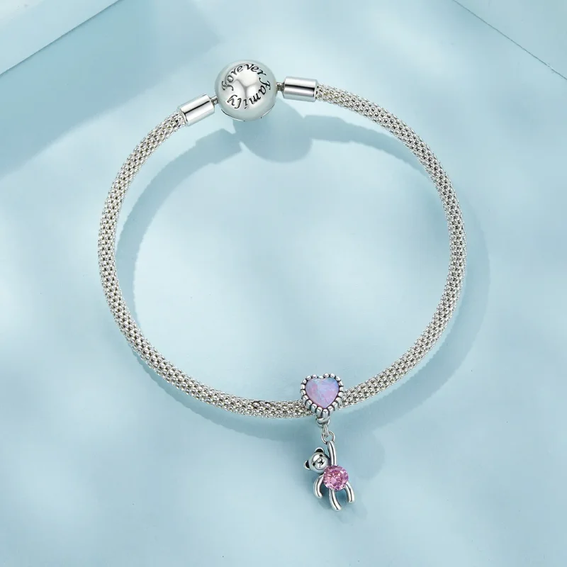 (bilde for) Pandora Style Dingle Bear - SCC2591 - Vis 6