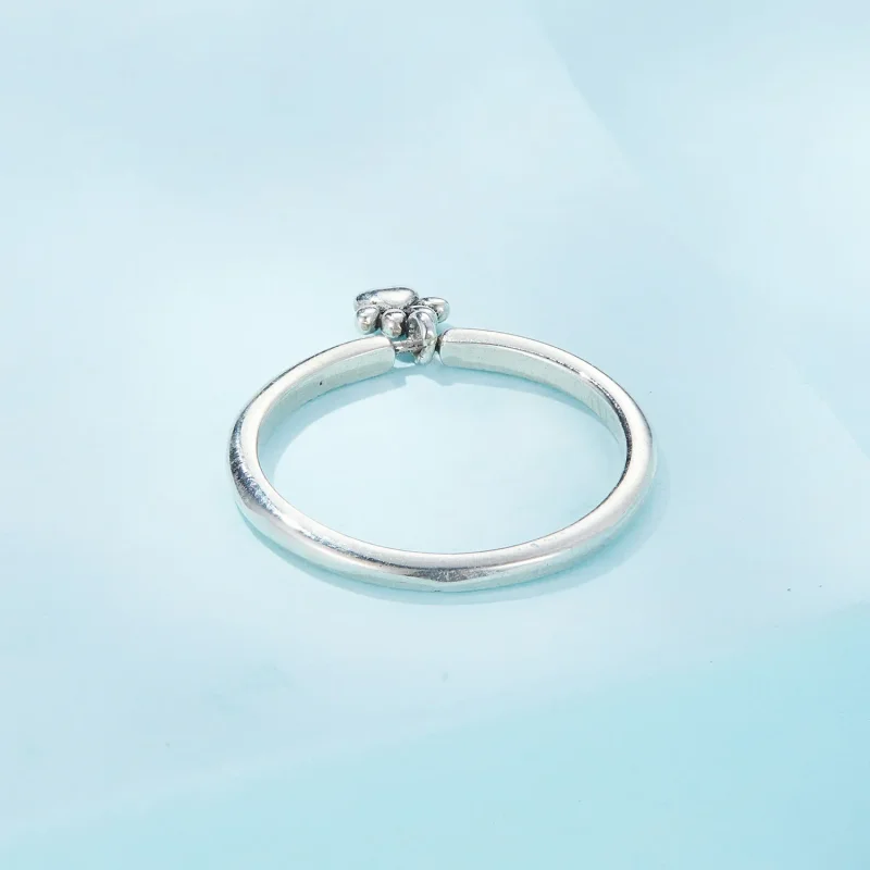 (bilde for) Pandora Style Dog Paw Ring - SCR892 - Vis 4