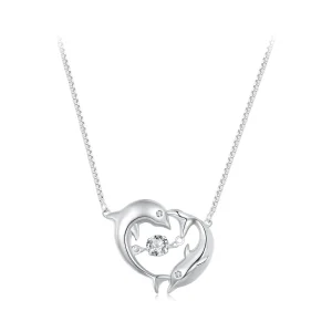 (bilde for) Pandora Style Dolphin Smart Halskjede - BSN340