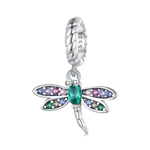 (bilde for) Pandora Style Dragonfly Dangle - SCX141