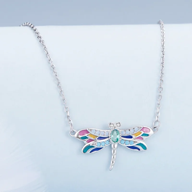 (bilde for) Pandora Style Dragonfly Halskjede - BSN348 - Vis 2