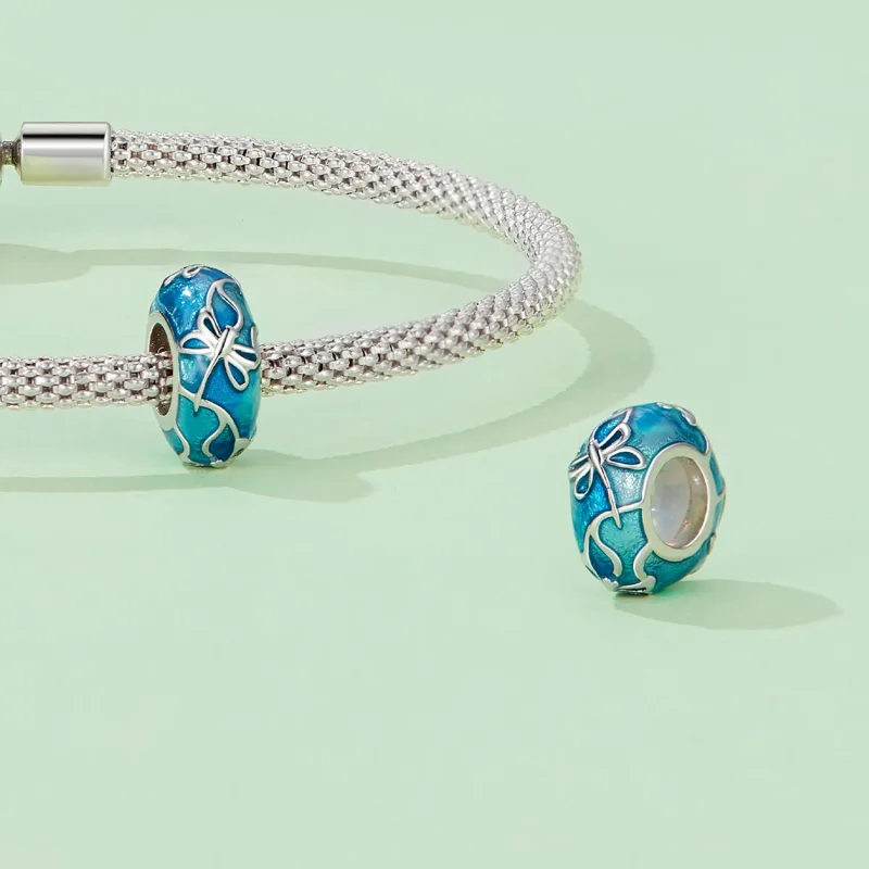 (bilde for) Pandora Style Dragonfly Spacer - SCC2600 - Vis 4