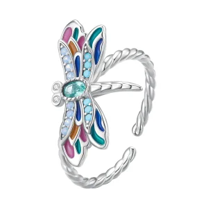 (bilde for) Pandora Style Dragonflyring - BSR385