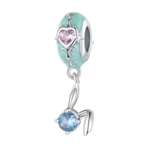 (bilde for) Pandora Style Easter Bunny Silikon Spacer - BSC780
