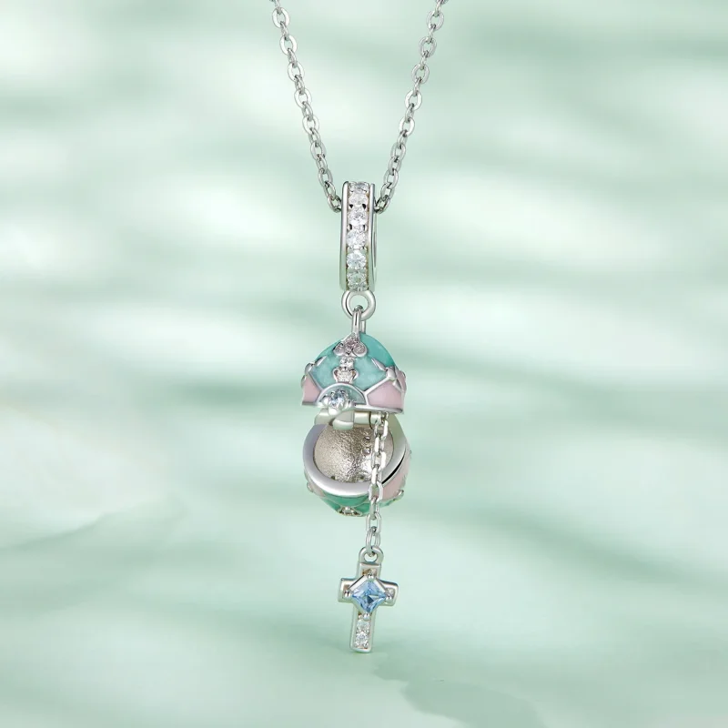 (bilde for) Pandora Style Easter Egg Dingle - BSC779 - Vis 3