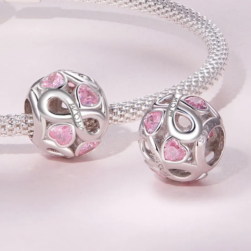 (bilde for) Pandora Style Eternal Maternal Love Charm - BSC828 - Vis 4