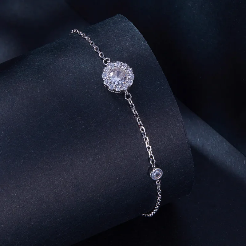 (bilde for) Pandora Style ett karat enkelt armbånd (ett sertifikat) - MSB007 - Vis 2