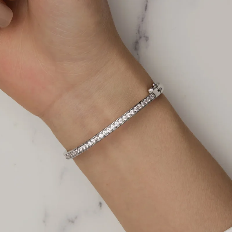 (bilde for) Pandora Style Exquisite Bangle - BSB130 - Vis 8
