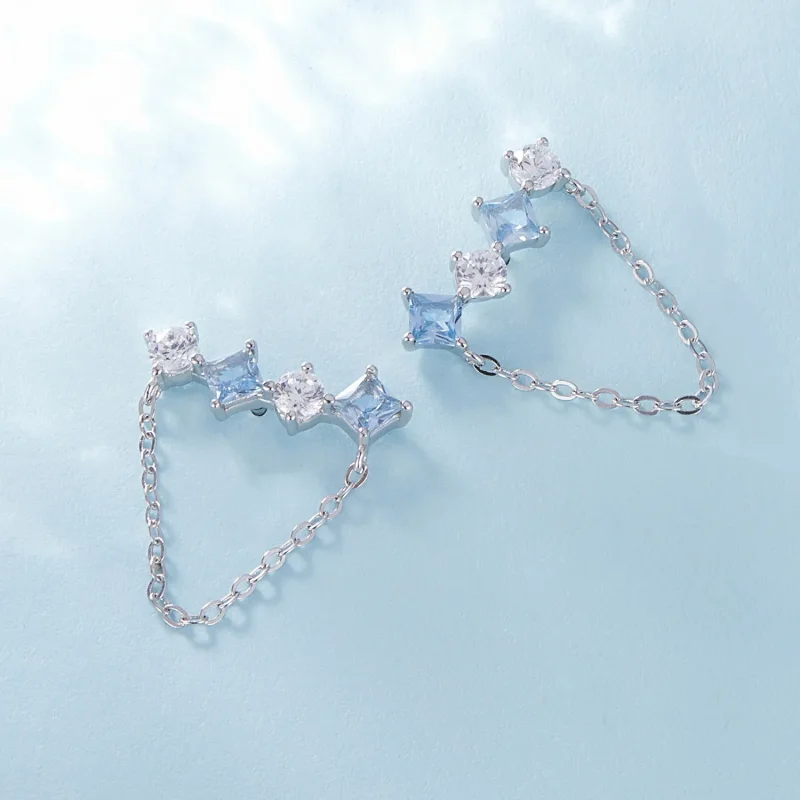 (bilde for) Pandora Style Exquisite Stone Studs øredobber - SCE1585 - Vis 4
