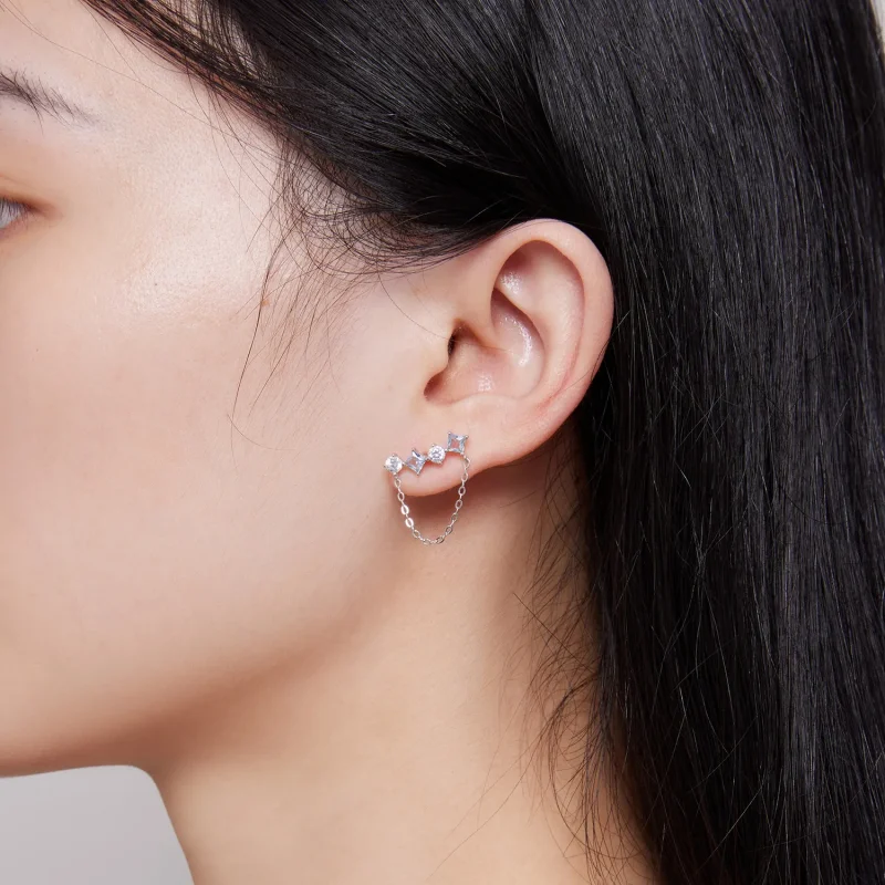 (bilde for) Pandora Style Exquisite Stone Studs øredobber - SCE1585 - Vis 7