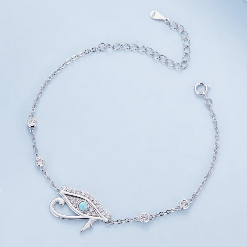(bilde for) Pandora Style Eye of Horus Chain Armbånd - BSB114 - Vis 3