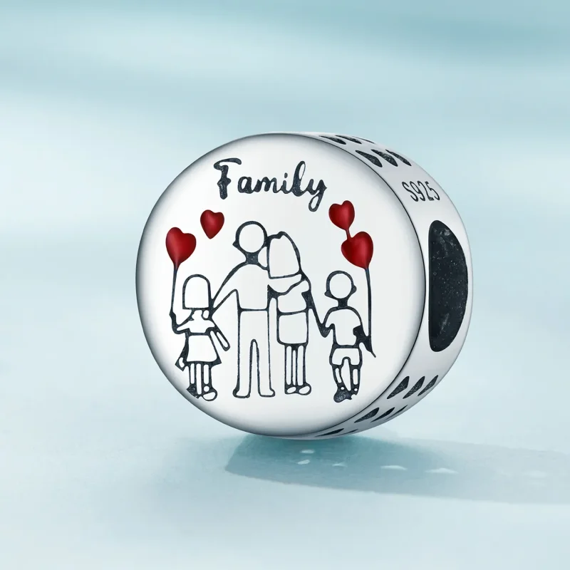 (bilde for) Pandora Style Family Charm - SCC2494 - Vis 2